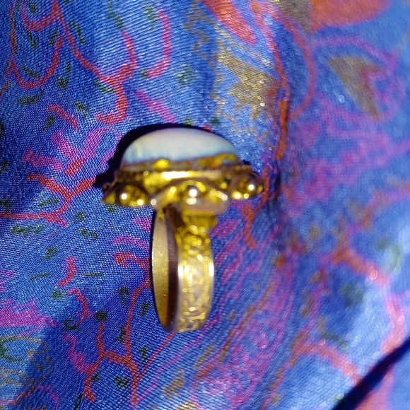Vintage glass ring. - Picture 4 of 9